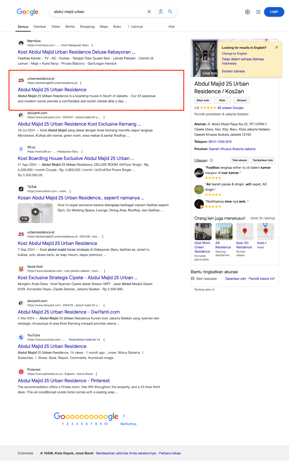SEO Strategist in Page 1 Google and Bing